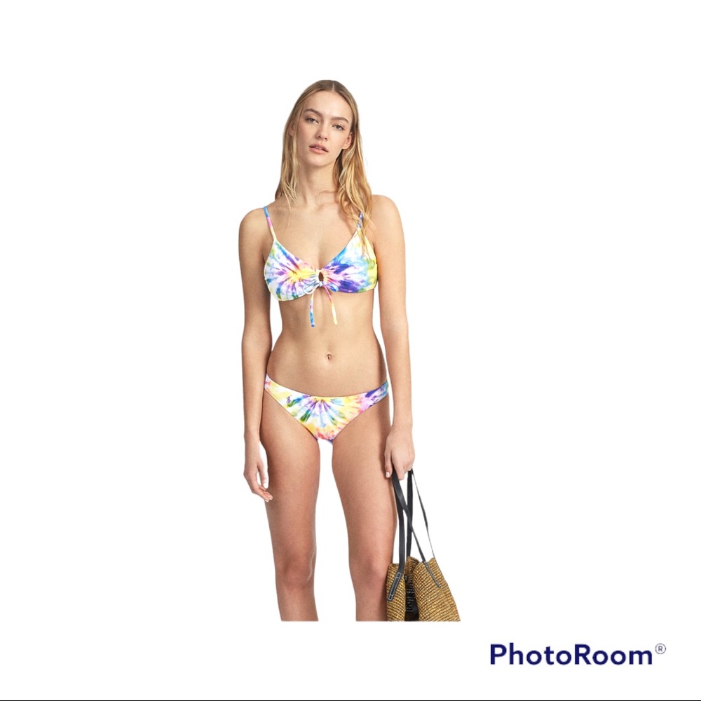 Polo Ralph Lauren Tie-Dye Bikini Bottoms Size Small